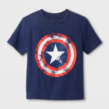 Marvel Avengers Black Panther Captain America Iron Man Hulk Toddler Boys 4  Pack T-shirt : Target