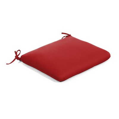 Casual Cushion Solid 1-Piece Outdoor Large Seat Pad Cushion, 19"W x 18"L