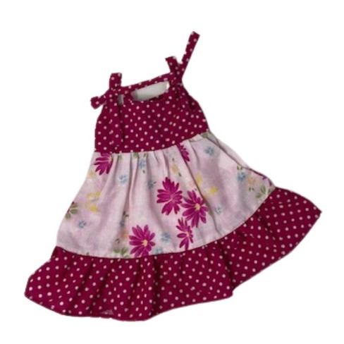 Doll Clothes Superstore Pink Floral Sundress Fits 15 16 Inch Baby And Cabbage Patch Kid Dolls Target