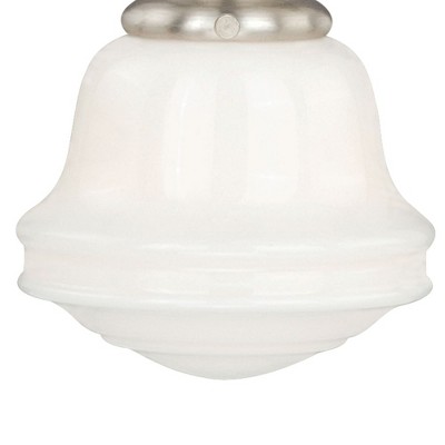 Huntley Oil Rubbed Bronze Mini Pendant with Glass Shade