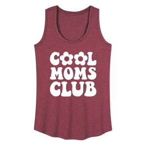 Women's - Instant Message - Cool Moms Club Graphic Racerback Tank - 1 of 4