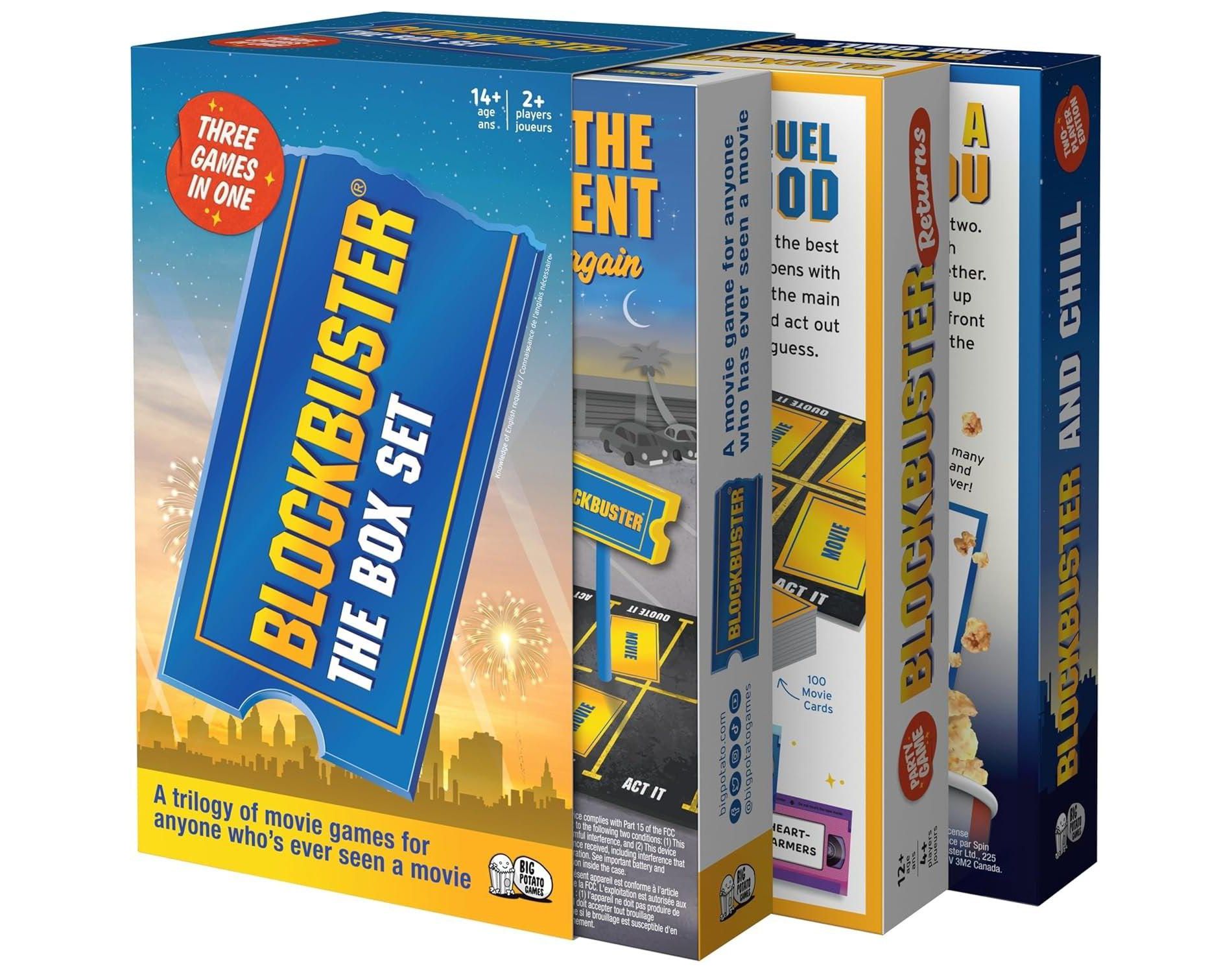Blockbuster Trilogy Party Game for Teens and Adults, Movie Board Game Night