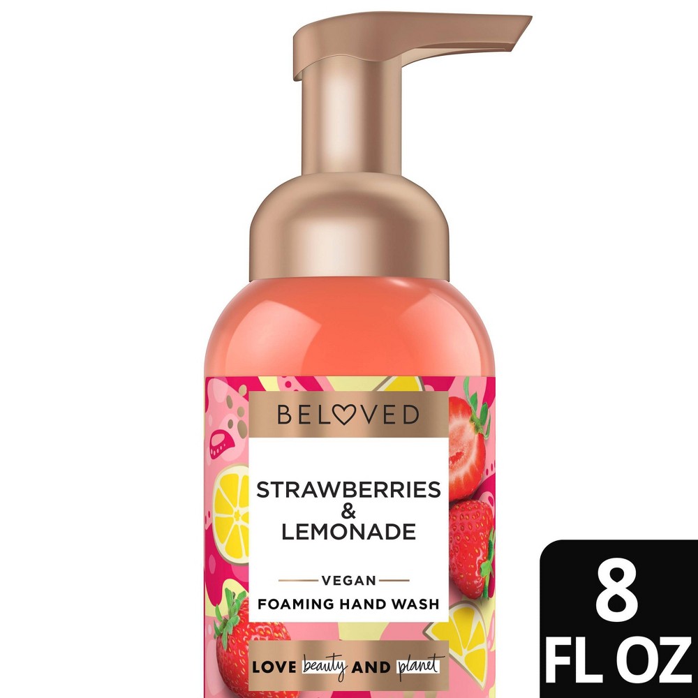Photos - Soap / Hand Sanitiser Beloved Foaming Hand Wash - Strawberries & Lemonade - 8 fl oz