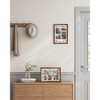 SONGMICS A4 Picture Frame Collage for Wall Decor, 4x6 Multi Photo Frame for Desk, 8x10, 8x12 or 4x4 Photos with 3 Mats, 9x12 Without Mat, Glass Front - 3 of 4