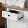 NicBex Buffet Cabinet with Storage Farmhouse Kitchen Sideboard Cabinet with Sliding Barn Doors for Kitchen,Dining Room,Hallway - 2 of 4