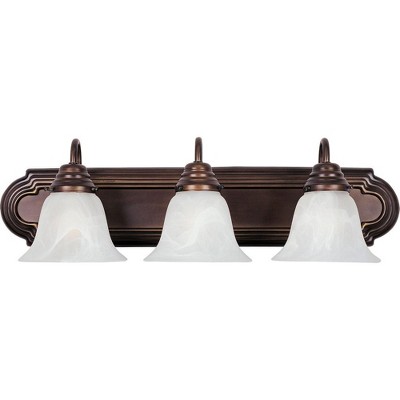 Maxim Lighting Essentials - 801x 3 - Light Vanity in  Oil Rubbed Bronze