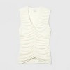Women's Mesh Ruched Tank Top - A New Day™ - 4 of 4