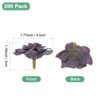 Unique Bargains Silk Rose Artificial Flower Heads - 3 of 4