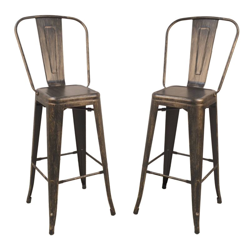 Set of 2 30" Sadie Bar Height Barstools - Carolina Chair & Table, 1 of 5