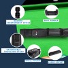 GSE 2x2 Square Billiard Pool Cue Stick Carrying Case, Holds 2 Butts and 2 Shafts Pool Cue Sticks - 4 of 4