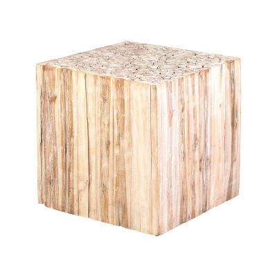 Madison Accent Table White Wash - East at Main