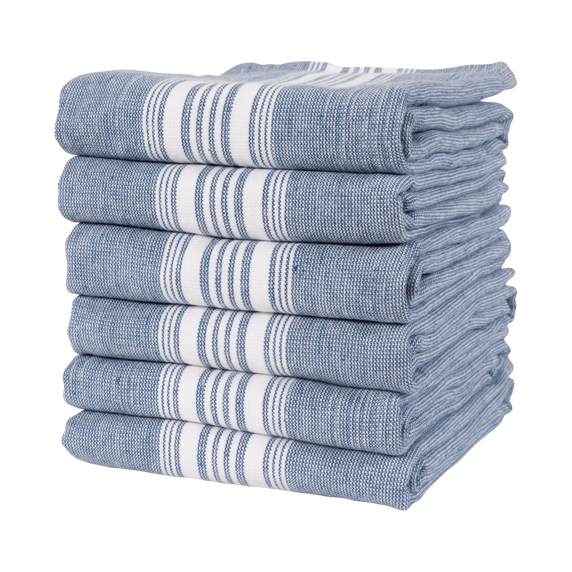 KAF Home Strada Reverse Terry Towel-Blue