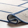 Nuloom Jolynn Modern Braided Shapes Indoor/Outdoor Patio Area Rug - Blue 5' x 8' - 4 of 4