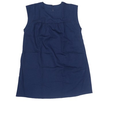 INSPIRE CHIC Women's Summer Cap Sleeve Crew Neck Casual Ruched Tunic A-Line Mini Dresses