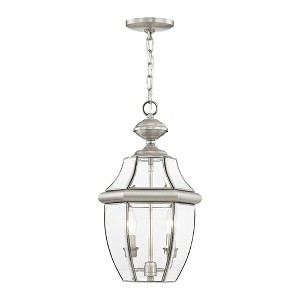 Livex Lighting Monterey 2 - Light Pendant in  Brushed Nickel - 1 of 4