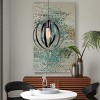 Fine Art Lighting 1-Light Globe Industrial Pendant Hanging Light , Black - 2 of 4