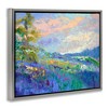 Stupell Industries Modern Hill Woodland Landscape Floating Frame Canvas Art, Gray, 21" x 17" - 2 of 4