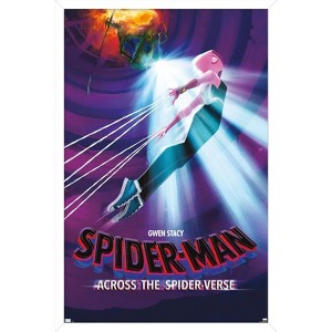 Trends International Marvel Spider-Man: Across The Spider-Verse - Gwen Stacy Framed Wall Poster Prints - 1 of 4
