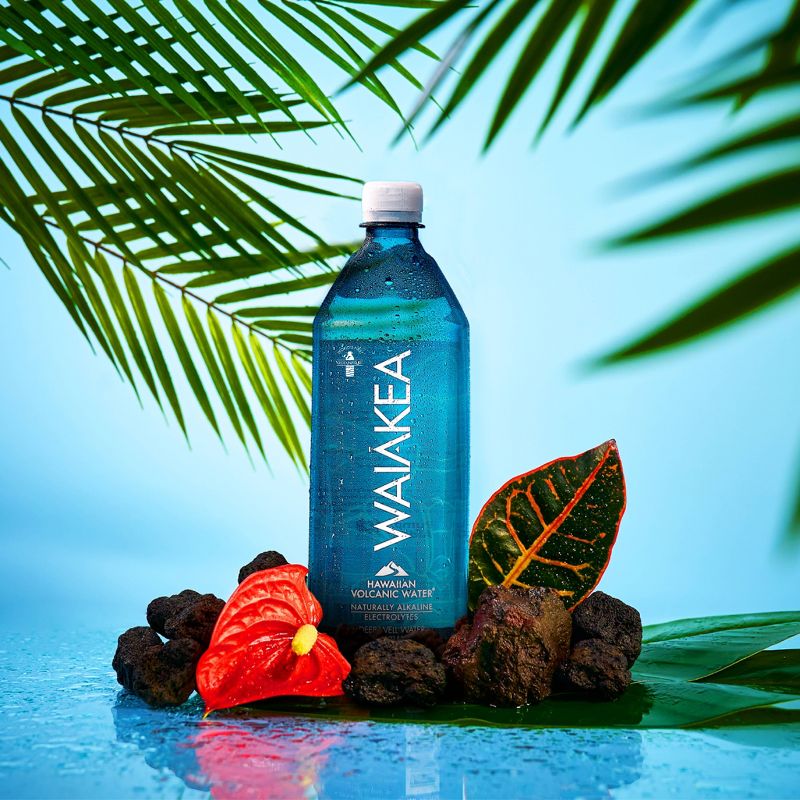 Waiakea Hawaiian Volcanic Water - 1 Liter Bottle, 1 of 6