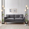 KTMBDW Floor Lamp with Shelves, Modern Standing Lamp with 3 Color Temperature Bulb for Living Room and Bedroom - 3 of 4
