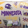 NFL Minnesota Vikings Loco Fan Canvas Decor Throw Pillow - 2 of 3
