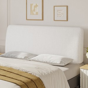 Pinmoco Adjustable Headboard, Ergonomic Upholstered Foam Headboard - 1 of 4