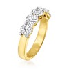 Ross-Simons 2.50 ct. t.w. Diamond 5-Stone Ring in 14kt Yellow Gold - 3 of 4