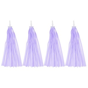 Unique Bargains Handlebar Tassel Ribbon Decorations Scooter Bike Streamers 4 Pcs - 1 of 4