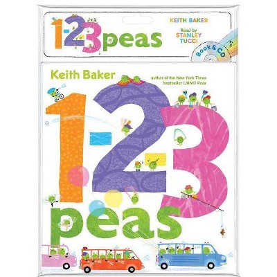 1-2-3 Peas - by  Keith Baker (Mixed Media Product)