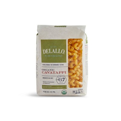 DeLallo Organic Cavatappi #67 (16-Pack)