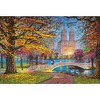 1500 Piece Jigsaw Puzzle, Autumn Stroll, Central Park, NY, New York puzzle, Cityscape, Adult Puzzles, Castorland C-151844-2 - 2 of 4
