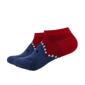 Shark Bite Ankle Socks (Women's Sizes, Adult Medium) from the Sock Panda - 1 of 3