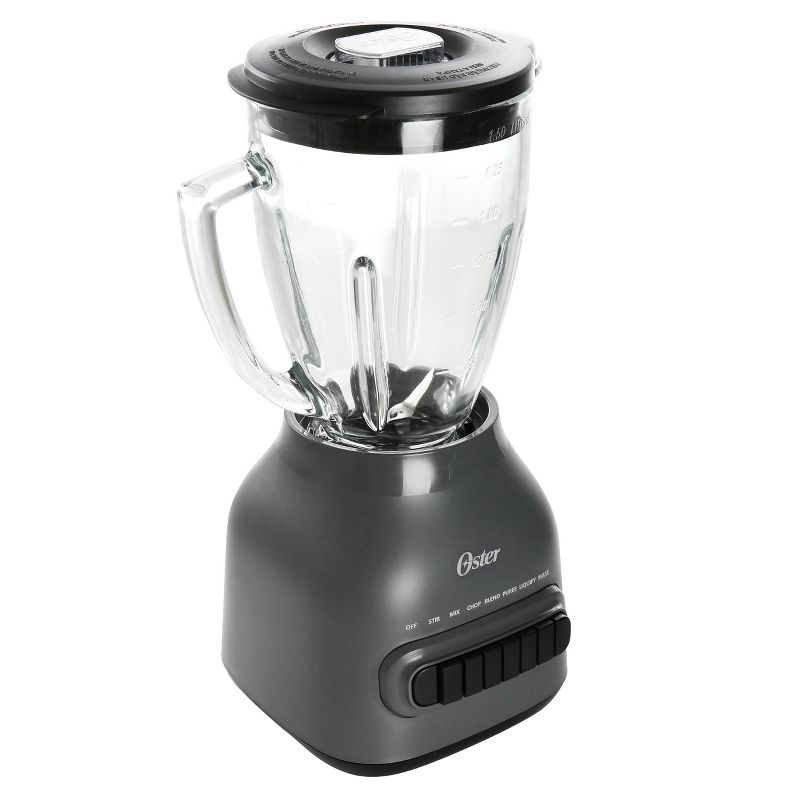 Oster Easy to Clean 700 Watt Blender with 20 Ounce Blend-N-Go Cup in Grey, 2 of 9