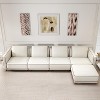 GDFStudio Hargis Luxury Modular Sectional Sofa with Ottoman and Extra-Deep Seating - 2 of 4