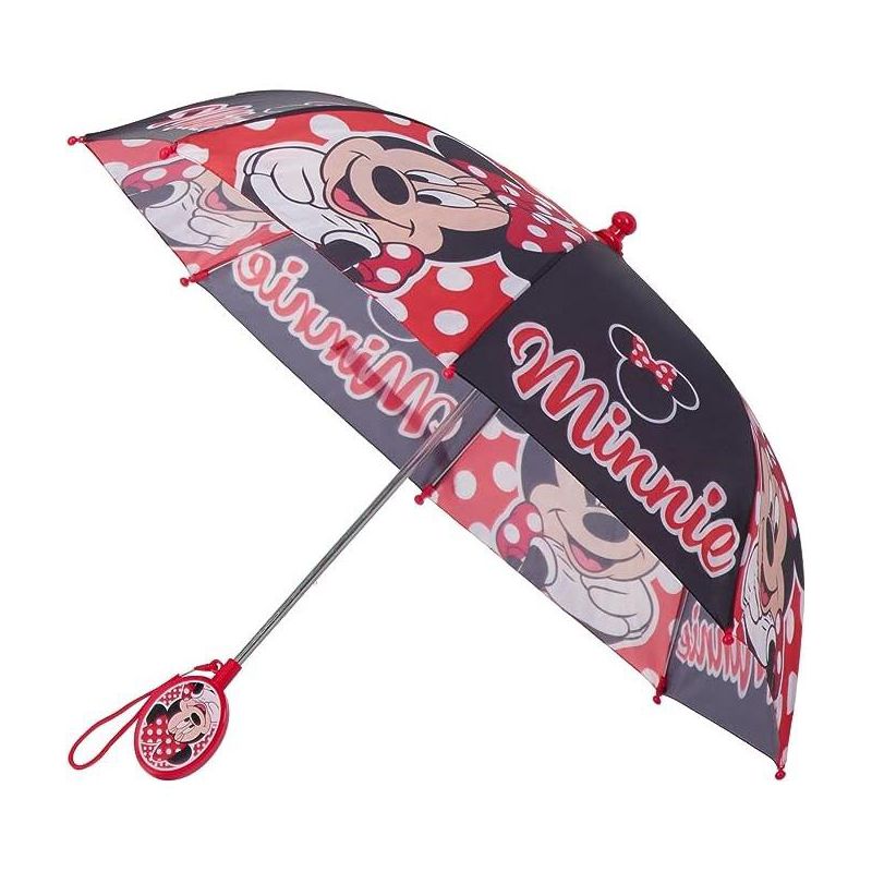 Disney Minnie Mouse Girls Umbrella-red, 1 of 5