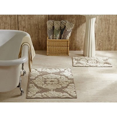 Better Trends Medallion 100% Cotton Bath Rug