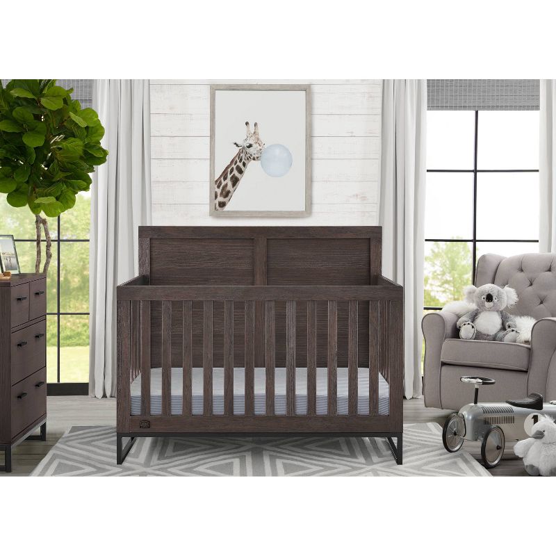 Simmons Kids' Foundry 6-in-1 Convertible Baby Crib, 5 of 21