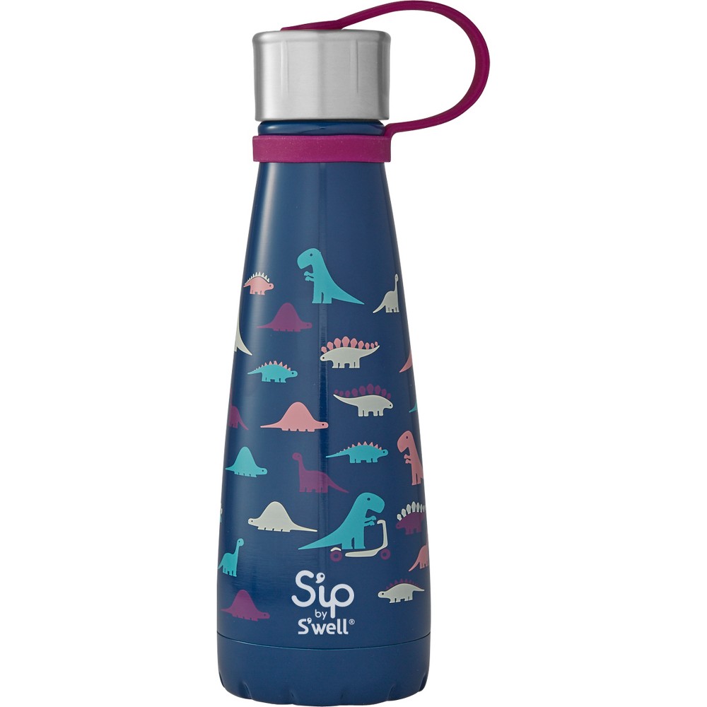 S&amp;#39;ip by S&amp;#39;well Vacuum Insulated Stainless Steel Water Bottle 10oz - Dino Days