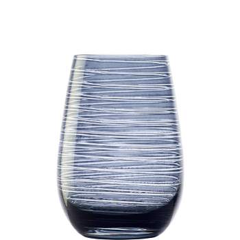 16.5oz 6pk Glass Elements Twisters Tumbler Drinkware Set - Stolzle Lausitz