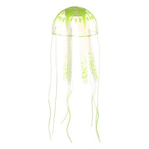 Unique Bargains w/ Suction Cup Aquarium Jellyfish Glow Decoration 2.3"x5.9" - 1 of 4