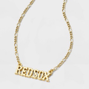 Bijoux Sport by Luv Aj MLB Gold Nameplate Pendant Necklace - 1 of 4