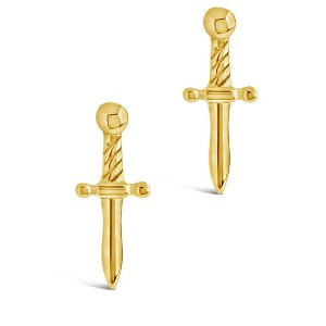 SHINE by Sterling Forever Joan of Arc Studs - 1 of 2