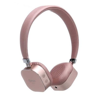 Contixo KB100 Kids Bluetooth Wireless Headphones -Volume Safe Limit 85db -On-The-Ear Adjustable Headset (Pink)