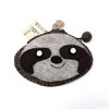 Slickblue Cute Sloth Coin Purse - 6.5"x4" Lined Felt Bag with Zipper Closure, Great for Coins or Cosmetics - 2 of 3