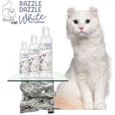 The Blissful Cat Razzle Dazzle White Cat Shampoo