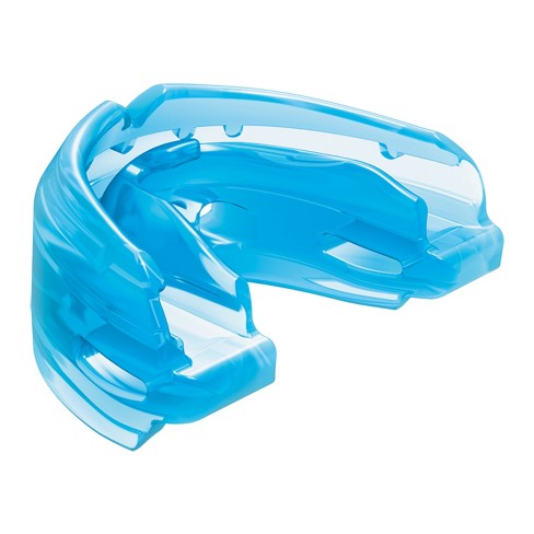 Shock Doctor Double Braces Strapped Adult Mouthguard Blue Target