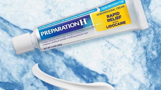 Preparation H Rapid Relief Hemorrhoid Symptom Treatment Cream with Lidocaine - 1oz, 2 of 10, play video