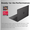 HP 255 G10 15.6" FHD Laptop, AMD Ryzen 7 7730U, 16GB RAM, 1TB SSD, Windows 11 Pro, Dark Ash Silver (A29T2UA) - 4 of 4