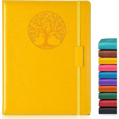 Lined Journal Notebook for Women Men,256 Pages A5 Hardcover Leather Journals for Writing,Travel,Business,Work & School