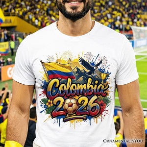 Colombia 2026 Soccer Cup Global Championship T-Shirt, Fans